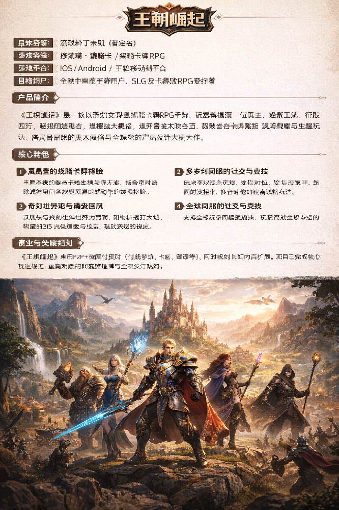 杜邦平台王朝崛起手游